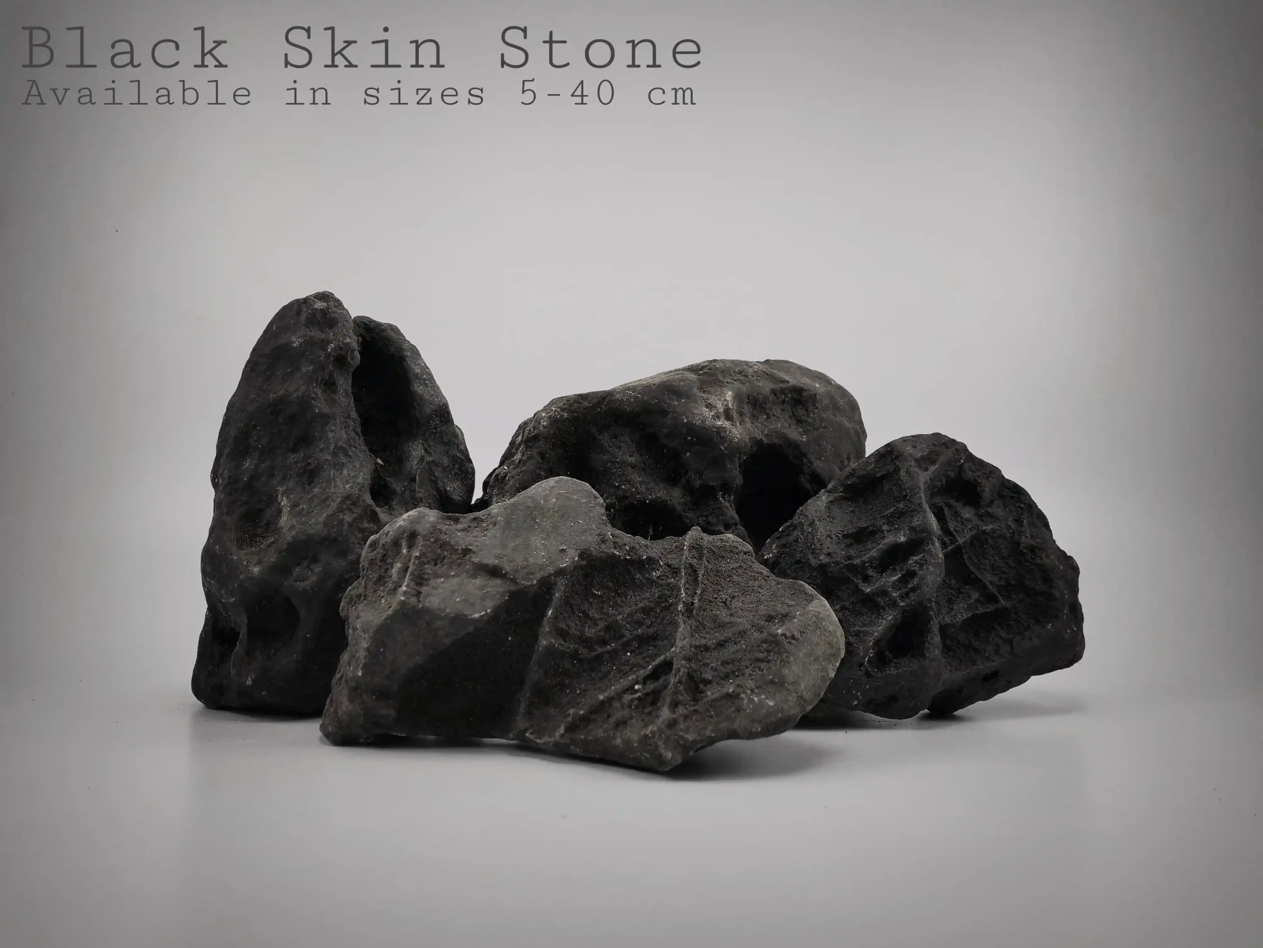 Black Skin Stone for Landscape